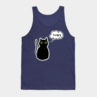 Hungry cat Tank Top